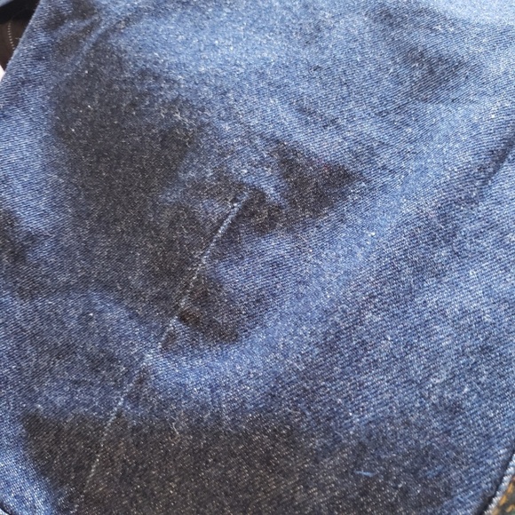 Dark wash denim skirt - Picture 4 of 4